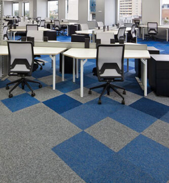 La mejor alfombra modular para una oficina moderna