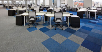 La mejor alfombra modular para una oficina moderna 7 La mejor alfombra modular para una oficina moderna